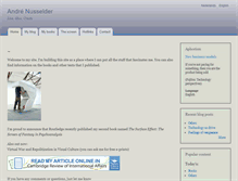 Tablet Screenshot of nusselder.org